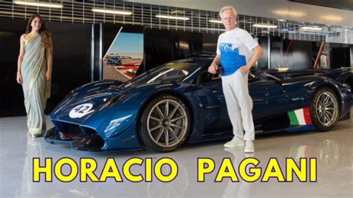 Horacio Pagani’s Wife: Who is Horacio Pagani Dating?
