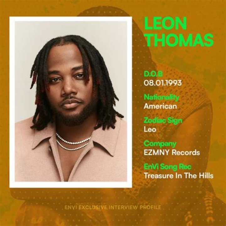 Leon Thomas III’s Girlfriend: Who is Leon Thomas III Dating?