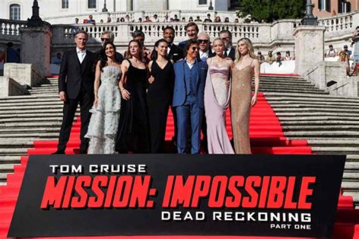 Mission Impossible 7 Premiere with Tom Cruise, Hayley Atwell, & More